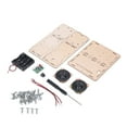 thumbnail image 4 of DIY Bluetooth Speaker Kit, No Stimulation Stereo Surround  Easy Installation Composite Wood Bluetooth Audio Model  for Scientific Experiment, 4 of 7