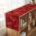 thumbnail image 6 of Table Runners 60 Inches Long Dress Scarves, Red Geometric Farmhouse Kitchen/Dining Table Runner, Small Coffee Tablerunners, Vintage Minimalism Abstract Aesthetic 13x60 Inch, 6 of 9