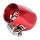 thumbnail image 1 of AN6 Hose End Finishers Fuel Oil Water Line Clip Clamp for Auto Car Red, 1 of 5