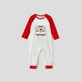 thumbnail image 5 of Festive Leopard Snowman Family Pajamas – Red Plaid with Red Sleeves for Christmas Cheer, Full Sizes, 5 of 7