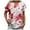 Brick Red, variant on Gubotare Halloween Shirts Women Funny Ghost Graphic Tee Tops Bloody Halloween Shirts for Women (White,3XL)