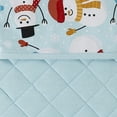 thumbnail image 3 of No. 918 Snow Globe Holiday Kitchen Table Runner, 14"X72", Cool Blue, 3 of 3