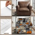 thumbnail image 6 of FUIALDOLG 2 Piece Stretch Stylish Furniture Chair Covers for Living Room Armchair Slipcovers with Elastic Bottom for Pets, Halloween Black Cat Spandex Sofa Cover, 6 of 8