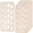 thumbnail image 1 of 6 alfombrillas de madera en miniatura para pies, 7,1 x 3,1 pulgadas, minialmohadillas de madera para pies, accesorios de decoración para minicasas, alfombrilla de madera natural para puerta,, 1 of 8
