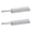 Grey, variant on Lynono ABS Cabinet Door Release Latches Touch Push To Open Mechanism Quiet Closing