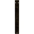 thumbnail image 5 of Ekena Millwork 1 1/2"W x 7 1/2"D x 10"H Miller Wrought Iron Bracket, (Single center brace), Antiqued Pale Gold, 5 of 9