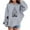 Gray, variant on Lorytime Hoodies for Teen Girls Boys Christmas Tree Sweatshirt Long Sleeve Tops Drop Shoulder Cute Pullover Black 4 Years