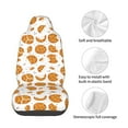 thumbnail image 4 of Daiia Yellow Biscuit Printed Car Seat Cover - Waterproof & Sweatproof - Universal Fit, Machine Washable, Non-Slip - Seat Protector for Car, Truck, SUV, Van (1 Pack), 4 of 5
