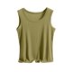 thumbnail image 3 of TaTaai Summer Women's Sleeveless Round Neck Tank Top, Fashion Casual Solid Style, Cool Wearing Experience, Ideal for Home Office Days Gift, 3 of 5