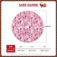 thumbnail image 3 of Kdxio Cartoon Poodle Dog Print Christmas Tree Skirt Christmas Xmas Tree Skirts Mat for New Year Holiday Christmas Party Decorations-30", 3 of 7