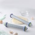 thumbnail image 1 of Vacemry 2Pcs Adjustable Thickness Rolling Pin, Steel Baking Rolling Pin with Removable Rings, Dough Rolling Pin for Pastry Pizza Cookies Pie, Kitchen Baking Tools for Home Bakers, 1 of 9