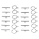 thumbnail image 4 of Broches De Palanca, Broche De Joyería Práctico Práctico Para Pulsera Para Collar ANGGREK Otros, 4 of 8