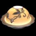 thumbnail image 1 of Leaves Hand Painted Dome Light, 1 of 3