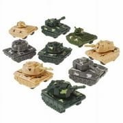 US Toy Company 1081 Pull Back Tanks - Pack of 12