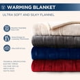 thumbnail image 2 of Westinghouse Electric Blanket Throw Heated Blanket with 6 Heating Levels and 2-10 Hours Time Settings, Flannel to Sherpa Super Co, 2 of 8