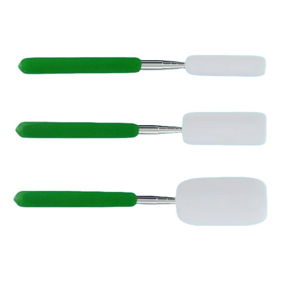 Ladaidra Brown fhgksm 3Pcs Telescoping Sponge Stick, Pottery Clay Sponge Tool Easy to Remove Excess