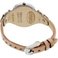 thumbnail image 3 of Fossil Montre Habillée Analogique en Cuir Argenté pour Femmes Georgia ES2830, 3 of 3