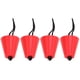 thumbnail image 5 of Juego de 4 tapones de drenaje de silicona roja con cordones para canoas y kayaks universales, 5 of 8