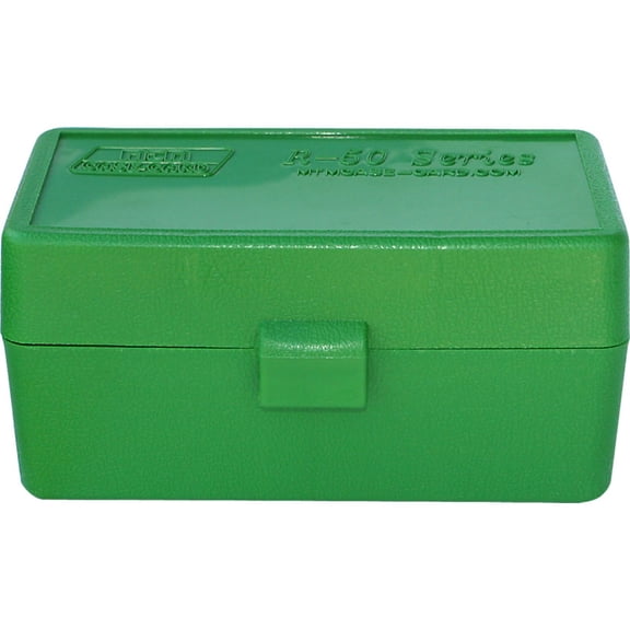 MTM RS Flip Top, S Series, 50-Round Ammo Case, Green
