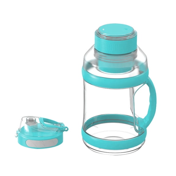 2025 NEW Sport Portable Blender 68oz USB Rechargeable Travel Juice Blender for Shakes and Smoothies 18000RPM BPA-Free Personal-Size Cordless Big Belly Bottle with 6 for Kitchen Home Gym,green