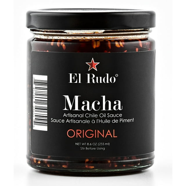 El Rudo Salsa Macha - Chili Oil Sauce - Hot Sauce (Single-Pack) - Original Flavour