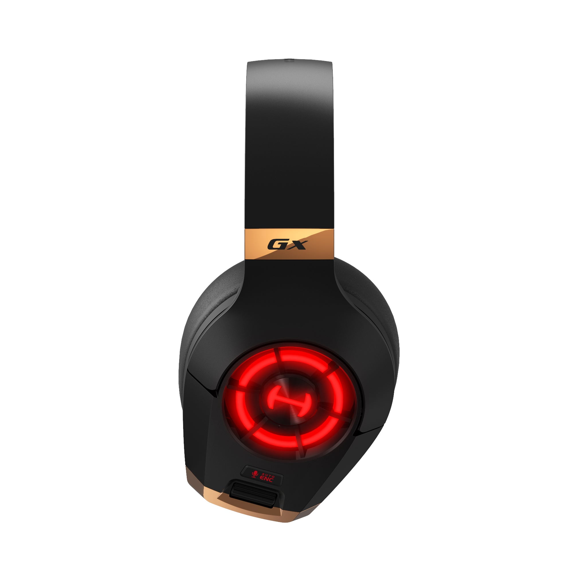 HECATE GX Wired Gaming Headset with Noise Cancelling and Microphone for PS4/ PS5/ PC/Switch/Xbox Gamepad - Hi-Res Audio - USB/Type-C/3.5mm - RGB Lighting - 50mm Driver