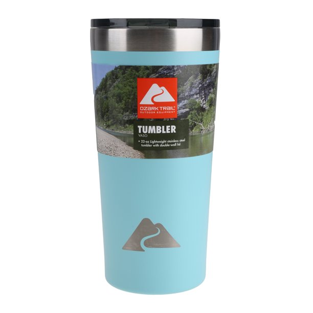(6 Pack) Ozark Trail Double Wall Vacuum Sealed Stainless Steel Tumbler