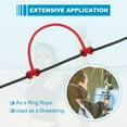 thumbnail image 4 of Uxcell Archery D Loop Rope String Nocking Loop Rope Serving Thread Release Material Red/Blue, 4 of 7