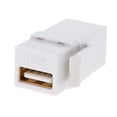 thumbnail image 3 of 10 Piezas Adaptador USB Hembra a Hembra Perfke Inserción de Montaje en Panel Frontal, 3 of 6