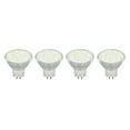 thumbnail image 2 of 4-Pack MR11 LED Spotlight Bulbs with Dual Needle Base, Fast Heat Dissipation, 2W, 9 LED Lights, Cool White, 2 of 8