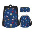 thumbnail image 1 of Balery Space Mochila Escolar 3 en 1 para Niños - Mochila Resistente con Lonchera Térmica y Estuche - Mochila Escolar para Niños y Niñas, 1 of 7