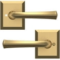 thumbnail image 2 of Baldwin 5141.Priv 5141 Privacy Door Lever Set - Brass, 2 of 7