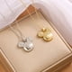 thumbnail image 4 of Collar de Mickey Mouse de Disney para mujer, colgante de cabeza de Mickey Mouse con tachuelas de circón, accesorios de Anime Kawaii, regalo de juguete para niña, 4 of 5