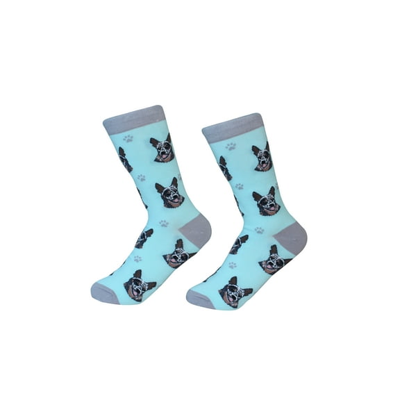 Australian Cattle Dog Breed Socks Unisex Sock Daddy by E&S Pets