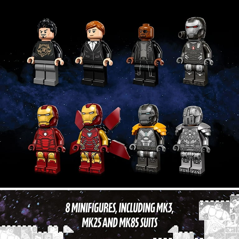 LEGO Marvel Iron Man Armory Set 76216, Avengers Gift for