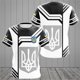 thumbnail image 1 of Camiseta con bandera de Ucrania para hombre, Jersey de manga corta de camuflaje del ejército ucraniano, ropa de calle con cuello redondo de gran tamaño, Verano, 1 of 4