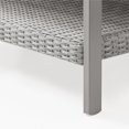 thumbnail image 2 of Songmics Home Sencillo Collection - Coffee Table with Storage, Rattan & Faux Wood, Gray and Beige, 2 of 6