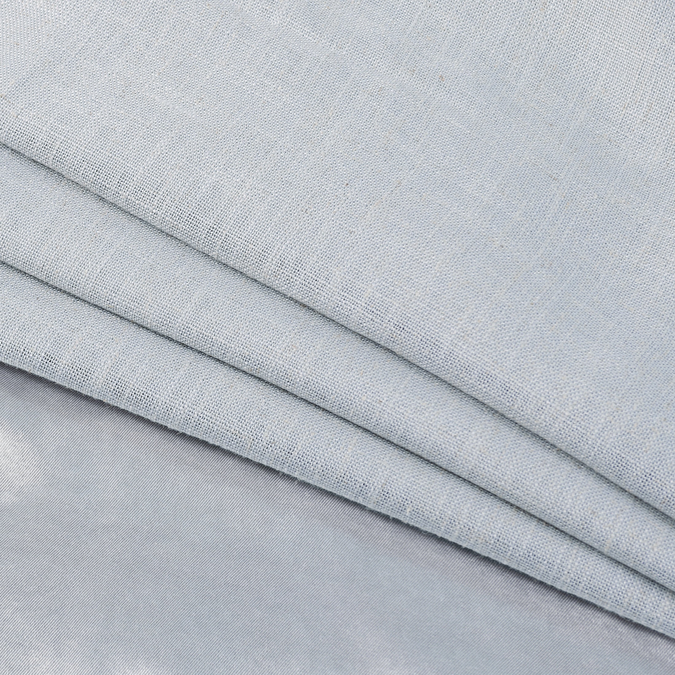 Better Homes & Gardens Linen Blend Blackout Curtain Panel, Single Panel, Soft Silver, 50 in W x 84 in L