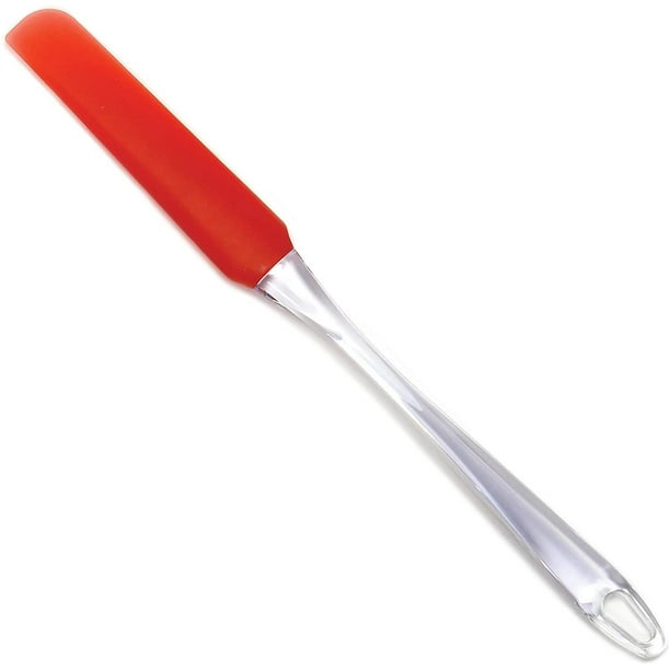 Norpro Silicone Cake Decorating Icing Frosting Spreading Spatula Red
