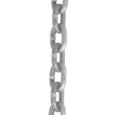 Proof Square Pail Coil Chain [Set of 100] Finish: Zinc Plated, Size: 3/8"