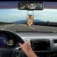 thumbnail image 6 of JoyMoreHome Car Mirror Hanging Accessories Cute Swinging Dog Rear View Mirror Accessories for Men & Women, 6 of 6