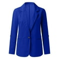 thumbnail image 5 of Women's Stretch Blazer Jacket Long Sleeve Slim Fit Casual Office Suit Coat, 5 of 6