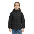 thumbnail image 5 of Wantdo Girl's Winter Coat Portable Puffer Jacket Windproof Outerwear with Hood Black 8, 5 of 7