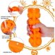 thumbnail image 3 of Halloween Pumpkin Chocolate Mold Silicone Moulds for DIY Halloween Chocolate, Gummy,Cake, Candy and More(1 Pac), 3 of 4