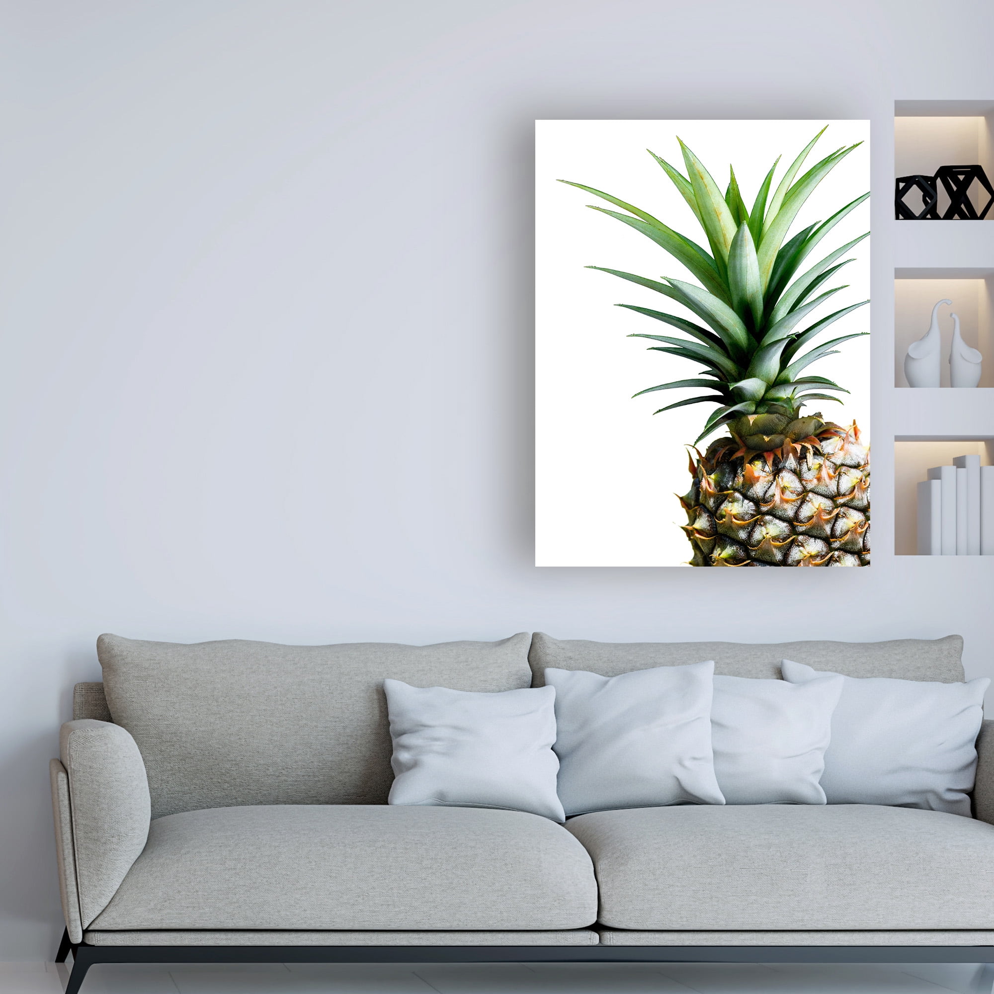 Trademark Fine Art 'Pineapple (color)' Canvas Art by Lexie Gree