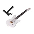thumbnail image 1 of Modèle de Guitare Basse Électrique, Réplique Réaliste Mini Guitare de Maison de Poupée avec Support pour Maison de Poupée, 1 of 7