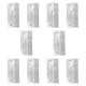 thumbnail image 5 of 50x Reflectores de advertencia genéricos para coche, resistentes, impermeables y adhesivos Blanco, 5 of 9