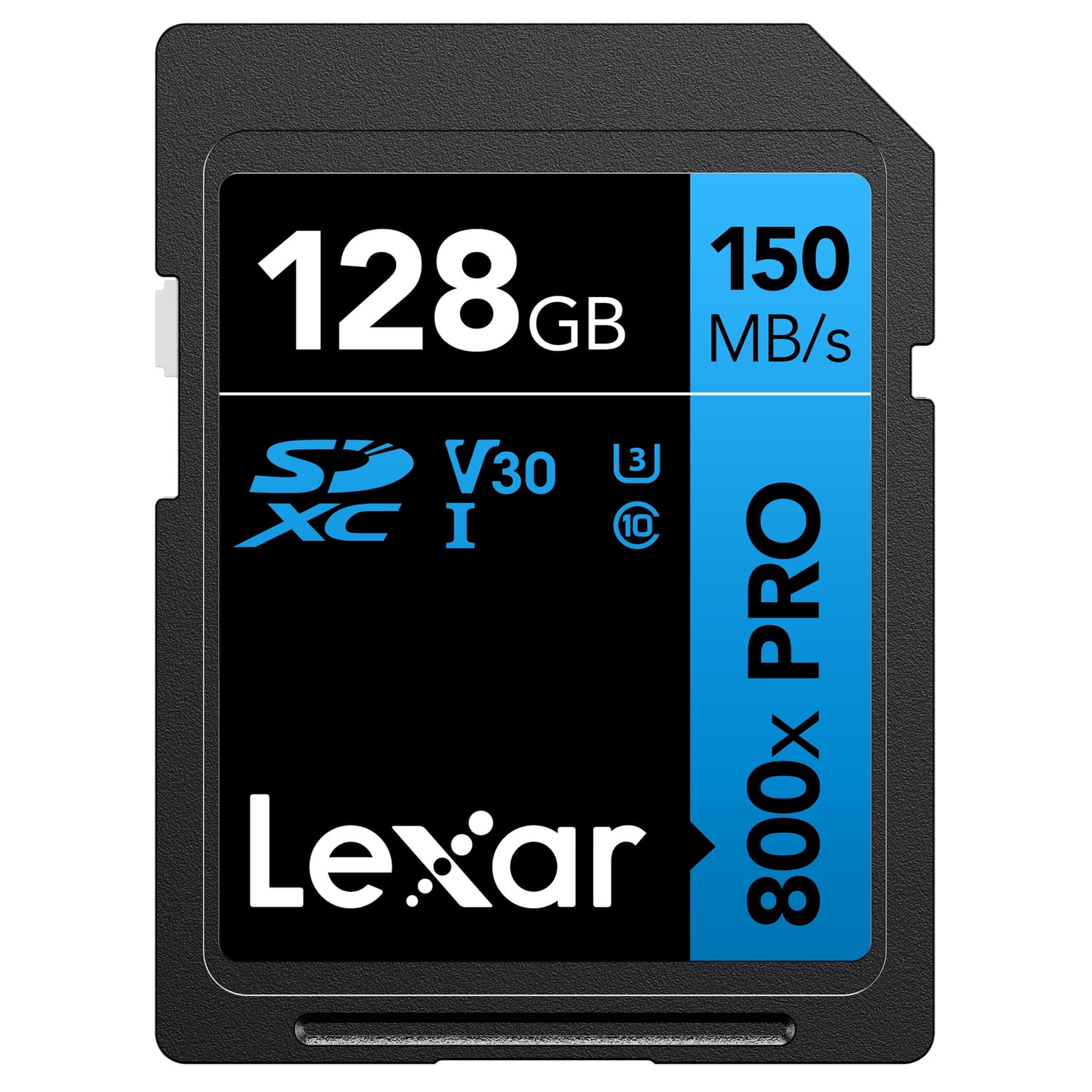 Lexar 64GB High-Performance 800x PRO UHS-I SDXC Memory Card (BLUE