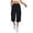 AP16_Black, variant on Resicozy Womens Capris with Pockets Loose Fit Casual Capri Pants Dressy Lightweight Ladies Baggy Cargo Pants for Hiking Navy S