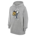 thumbnail image 2 of Women's G-III 4Her by Carl Banks  Heather Gray Nashville Predators Hockey Girls Fleece Pullover Hoodie, 2 of 3